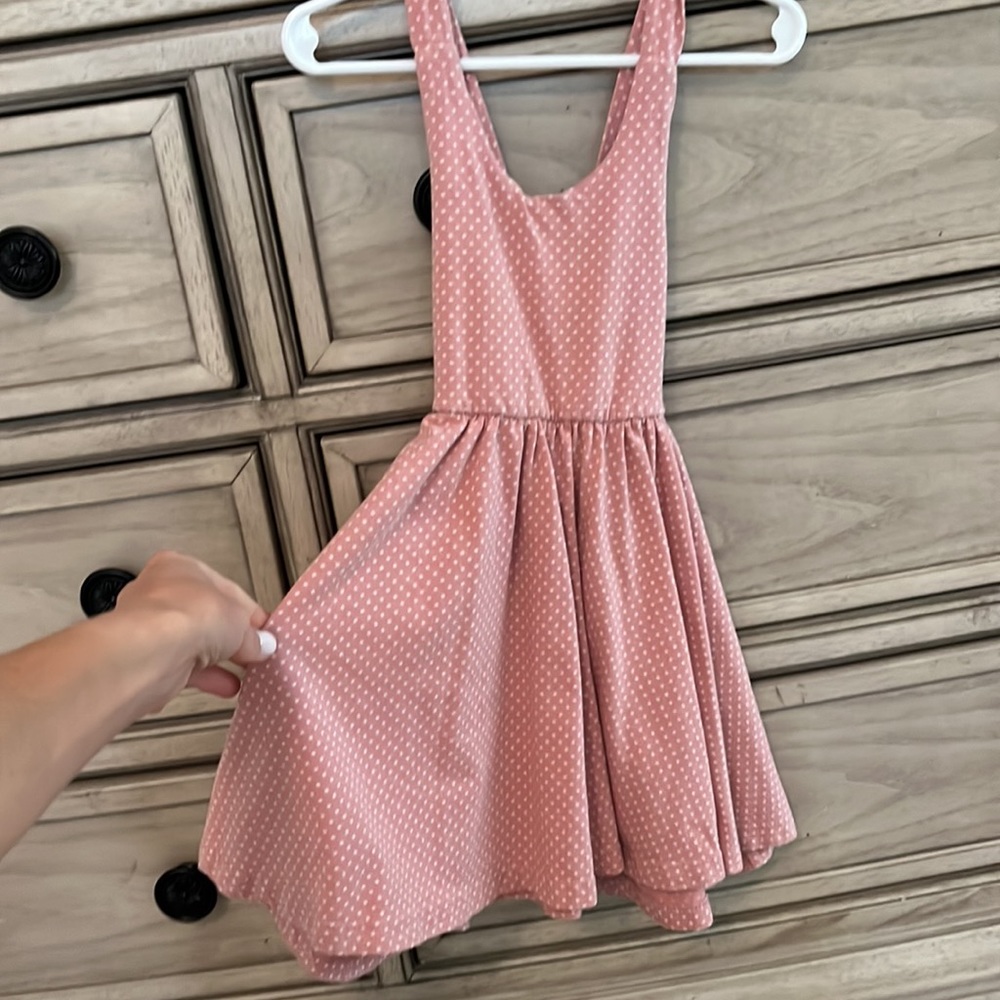 Alice + Ames crisscross back twirl dress